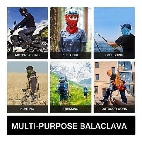 Face Mask Summer Cooling UV Protection